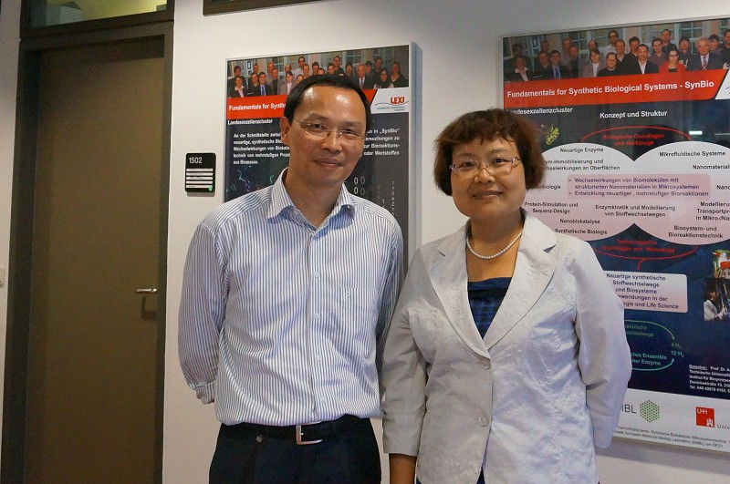 Prof. Yang Guang Visited universities in European